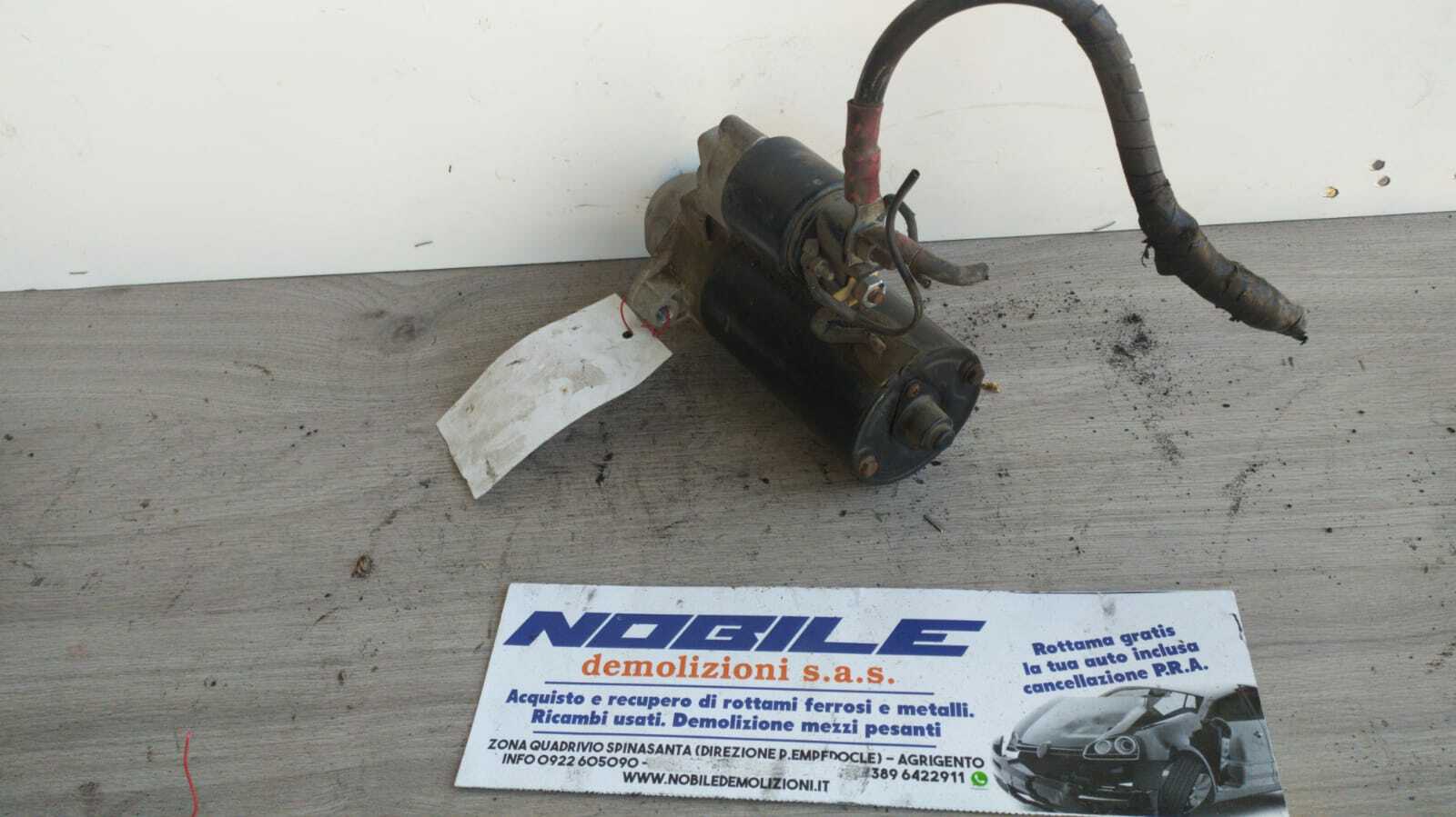 Motorino Avviamento (Bmw) 0001109025 Usato