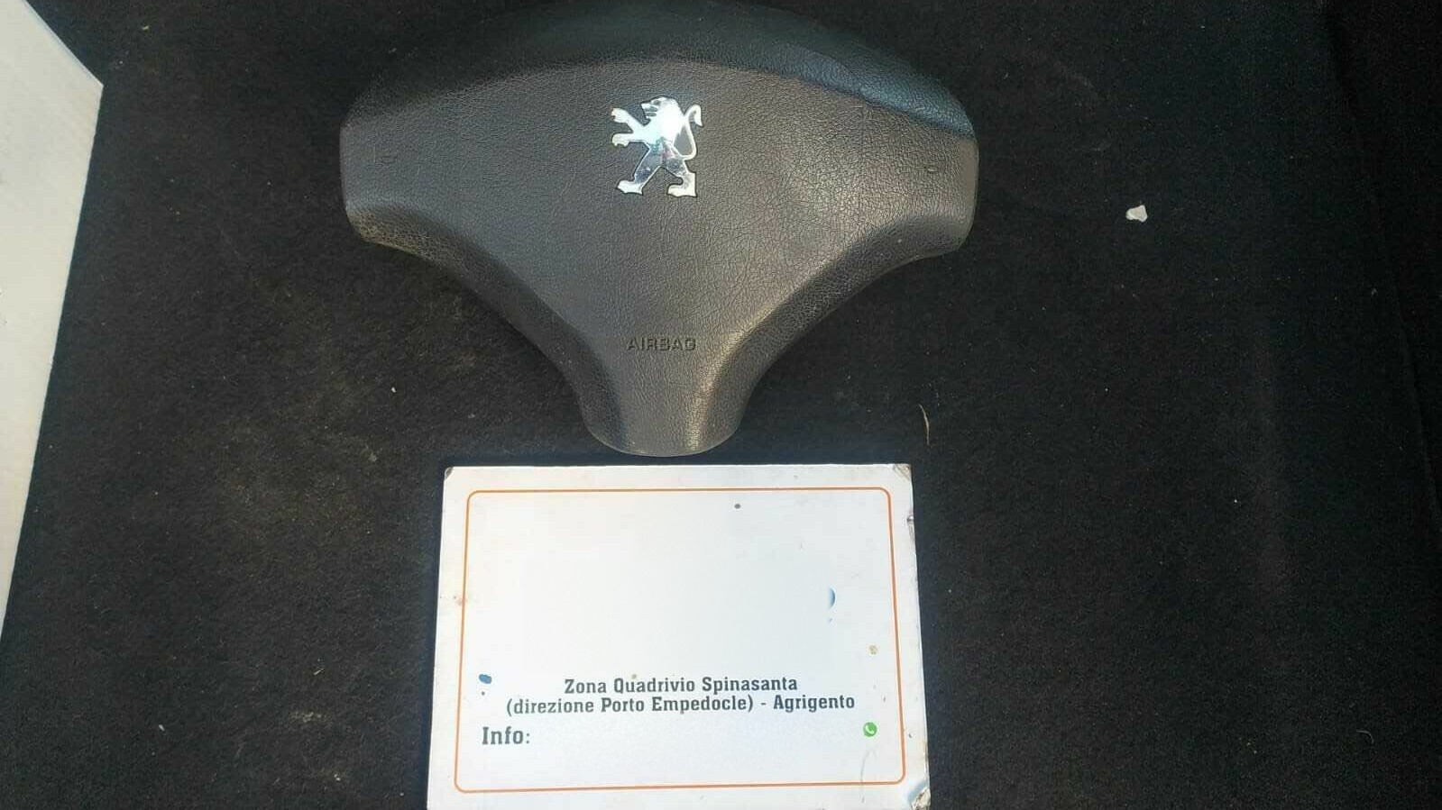 airbag lato guida guidatore sinistro - Immagine 1 di 3