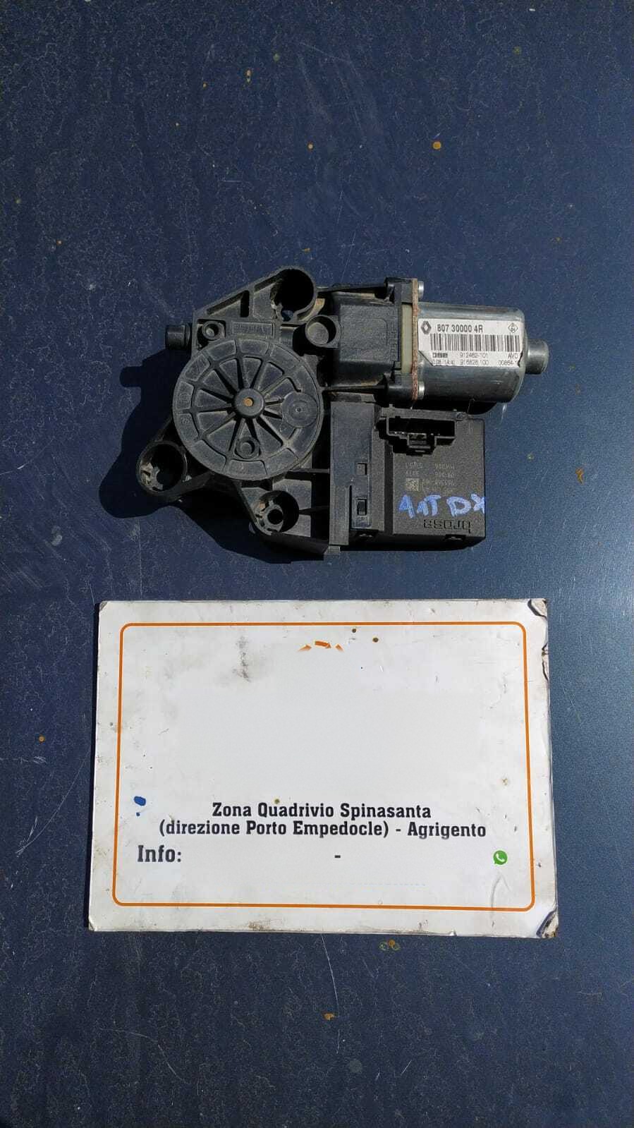 Motorino alzacristallo porta ant. Destro - Immagine 1 di 3