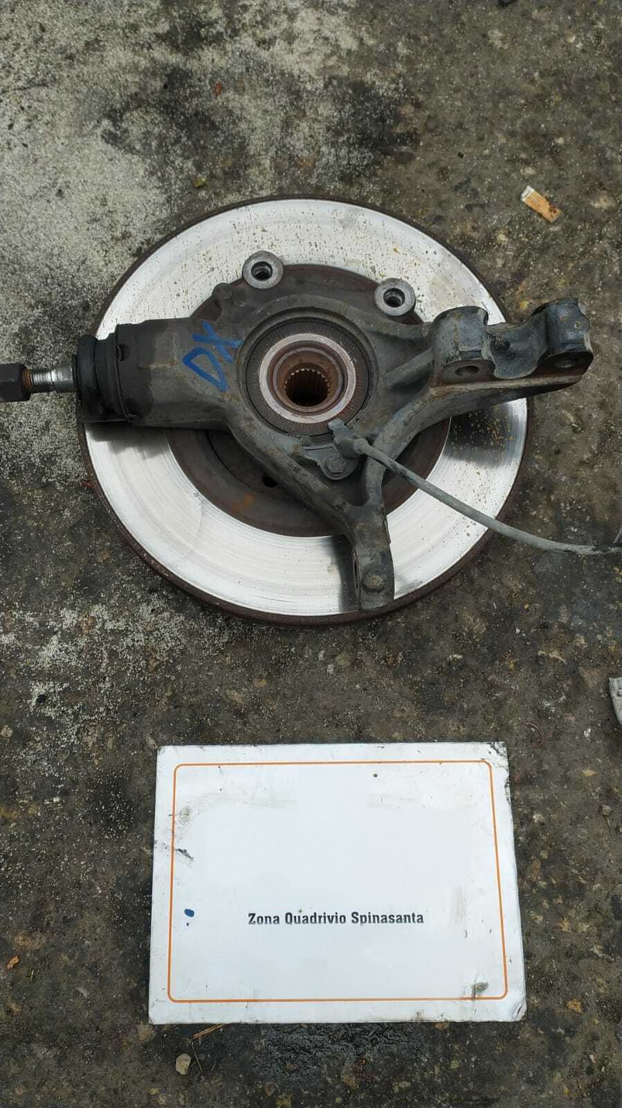 fusello mozzo disco freno sensore abs anteriore destro - Immagine 1 di 2