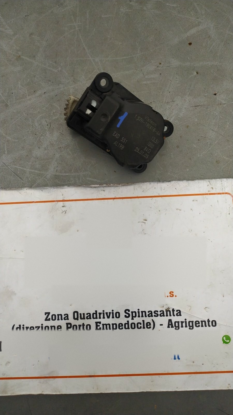 Motorino riscaldatore a/c - Immagine 1 di 3