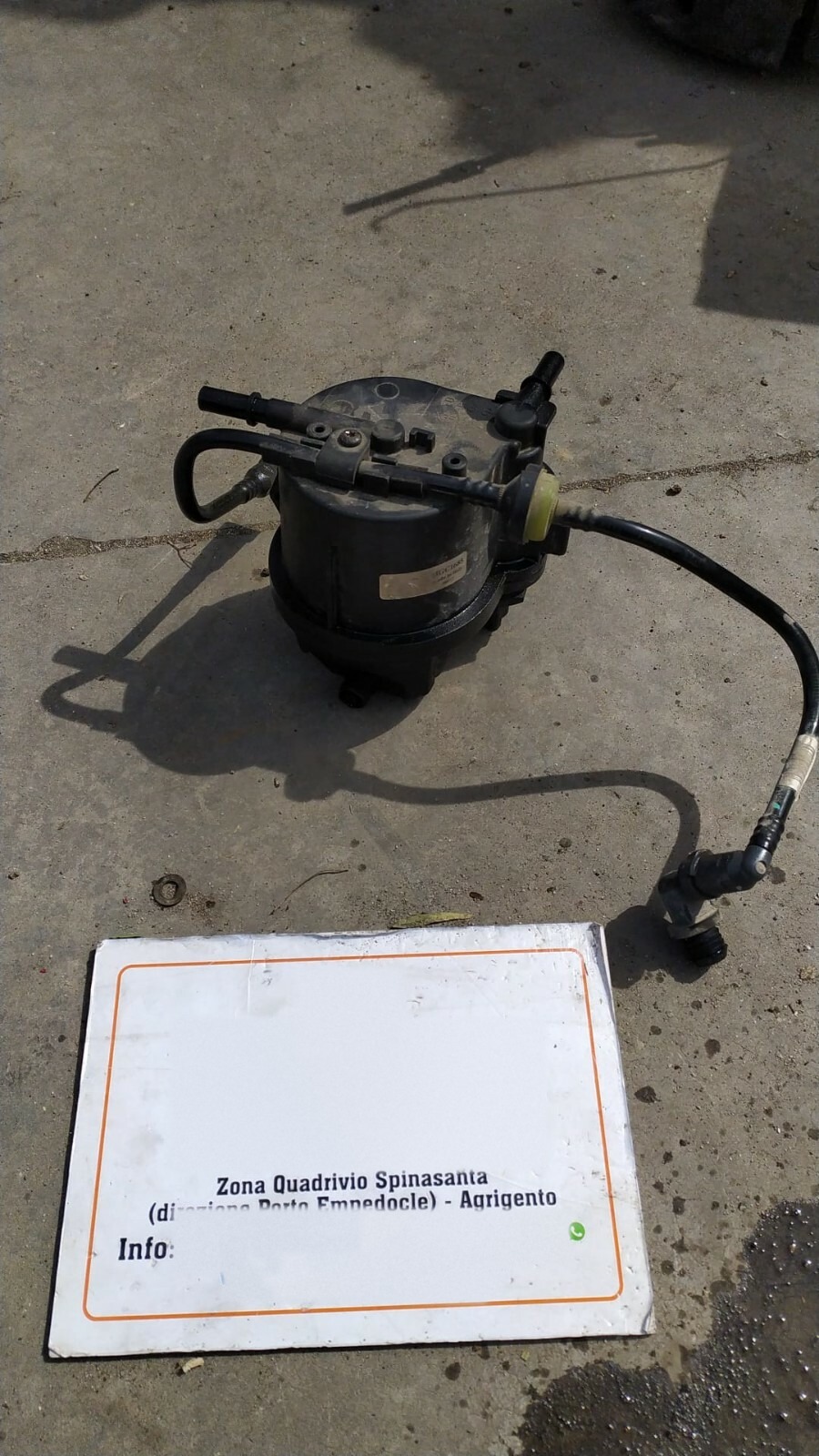 supporto filtro carburante - Immagine 1 di 3