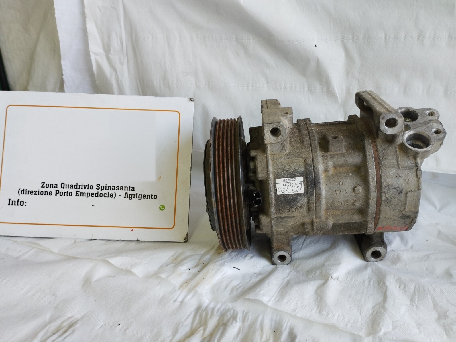 Compressore a/c - Immagine 1 di 8