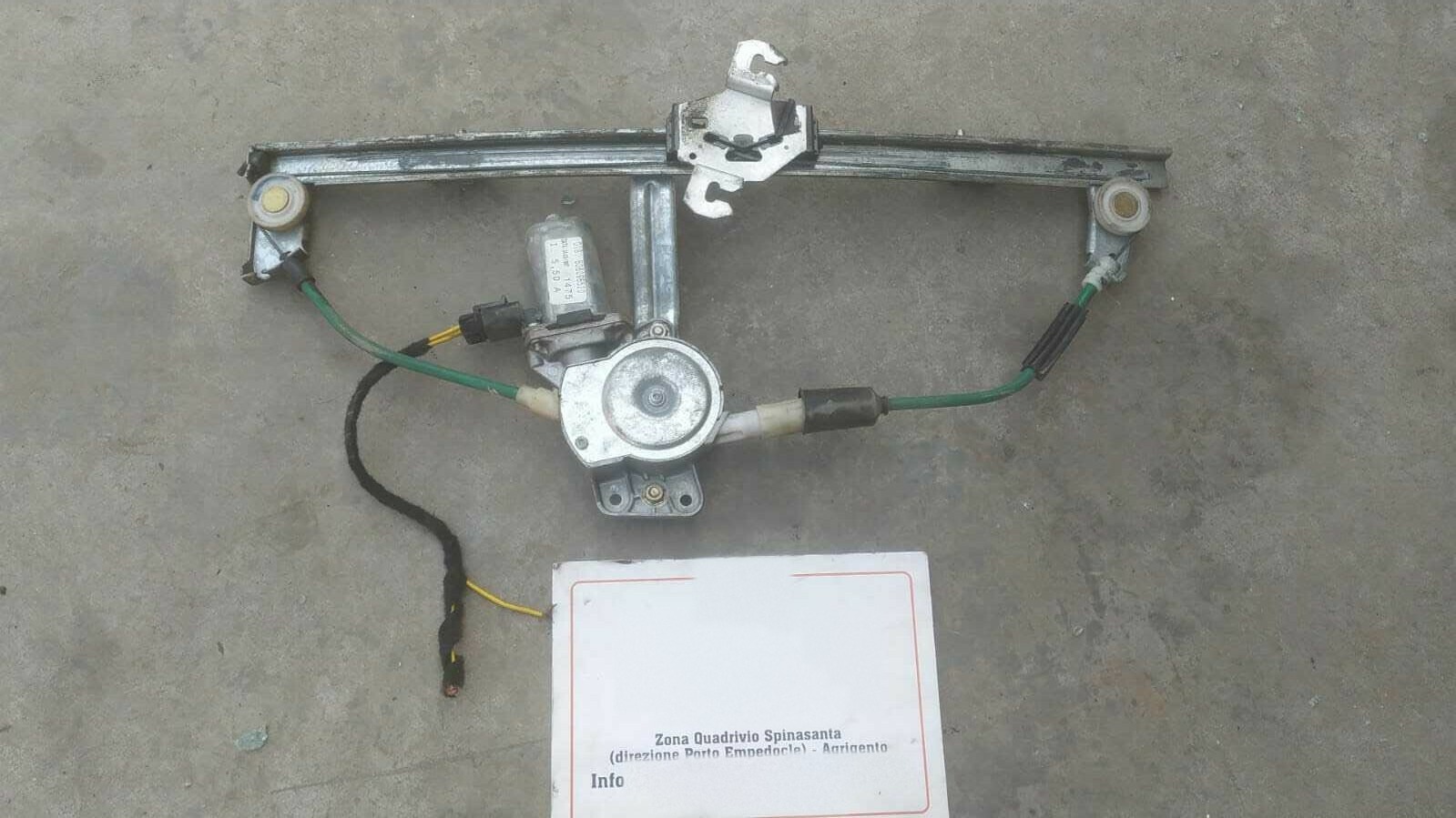 Motorino alzacristallo porta post. Destro - Immagine 1 di 2