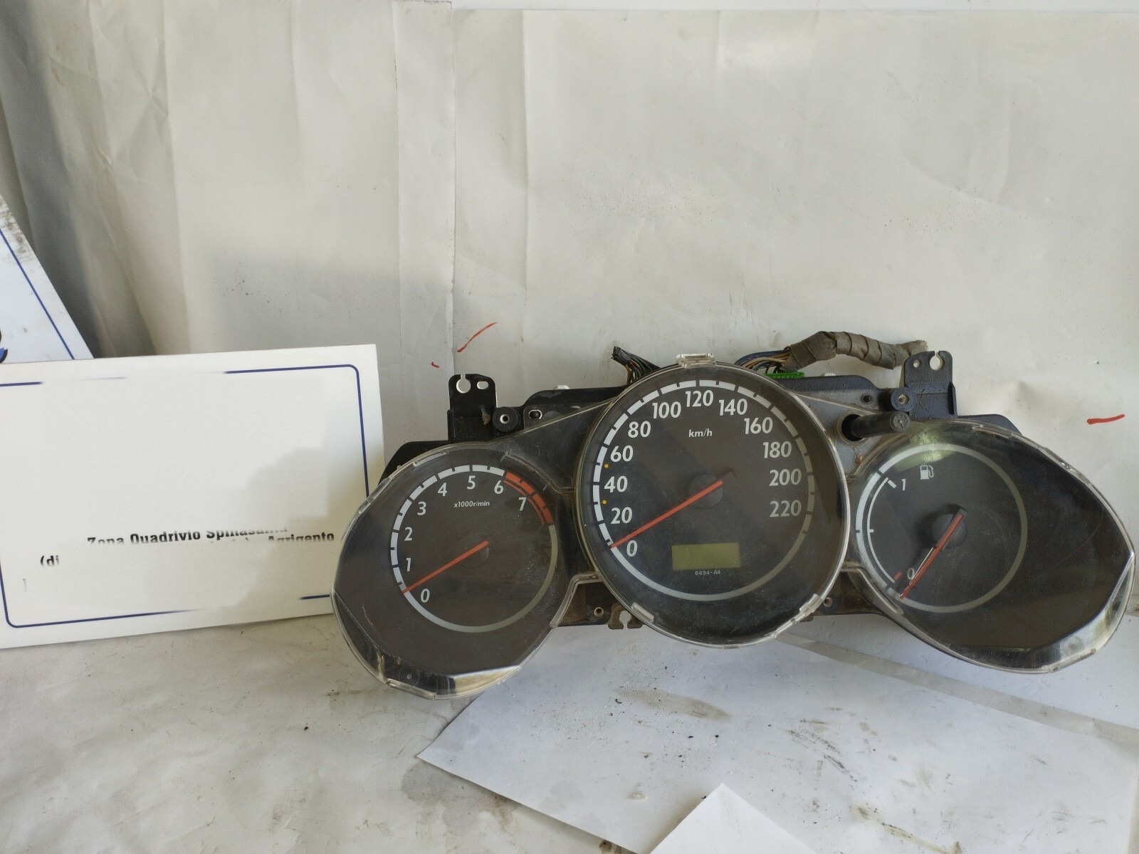 Quadro strumenti compl. - Immagine 1 di 7