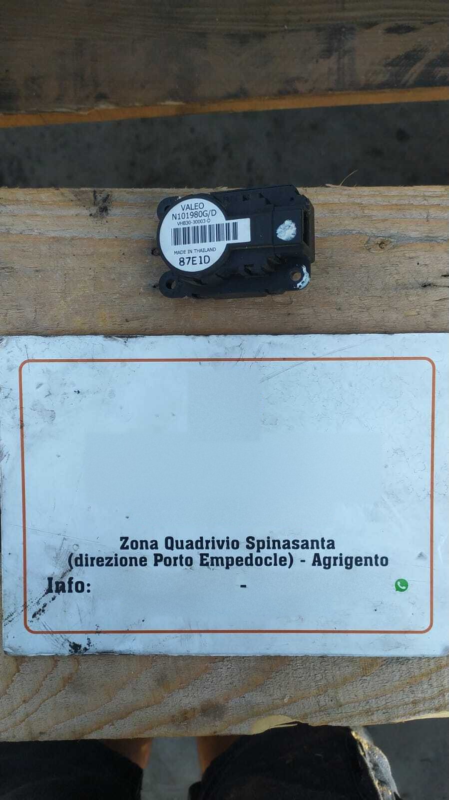 Motorino riscaldatore a/c - Immagine 1 di 3