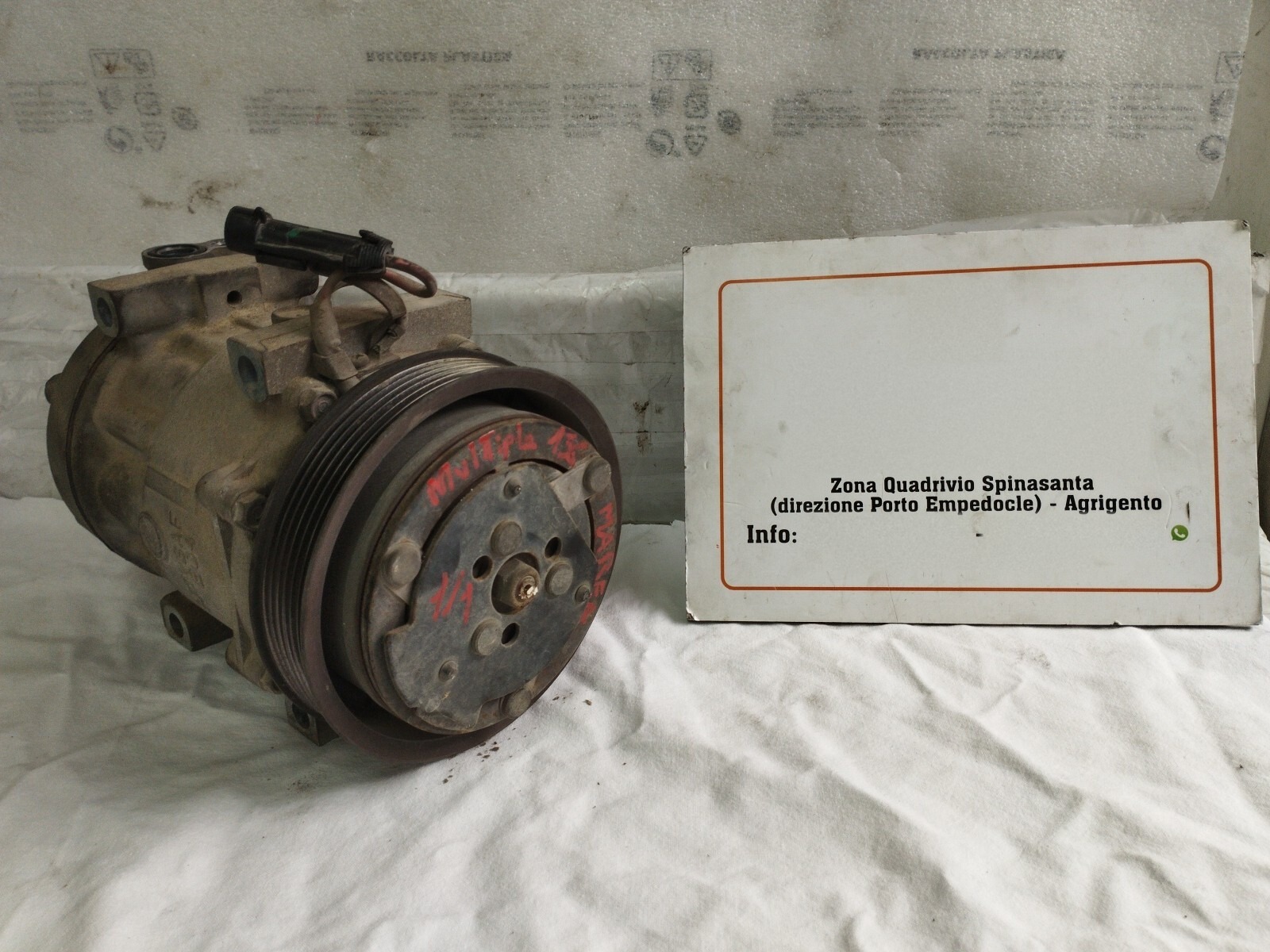 Compressore a/c - Immagine 1 di 7
