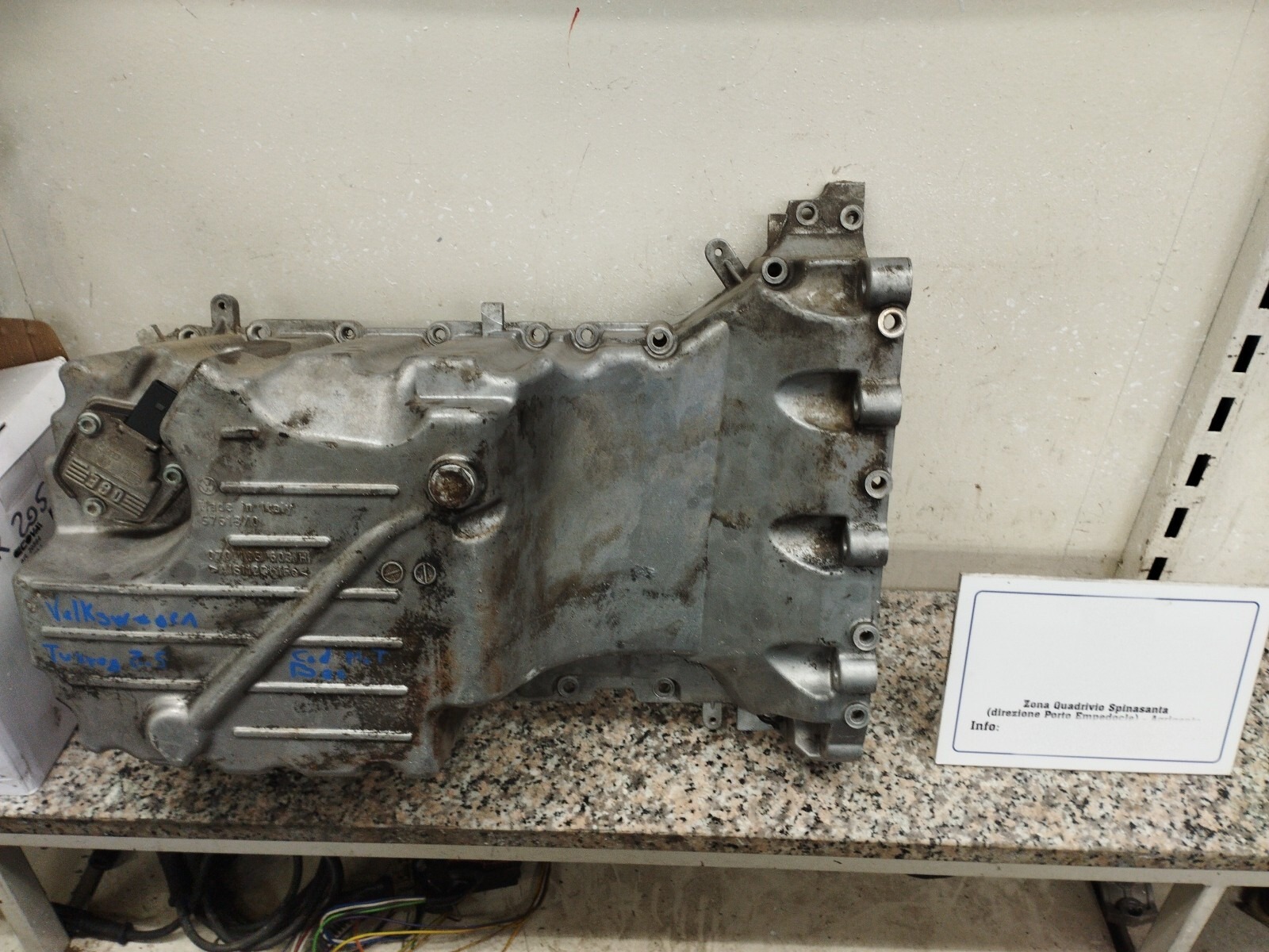 Coppa Olio Volkswagen TOUAREG (7L) (12/02>05/10<) 070103603 070103603 Usato
