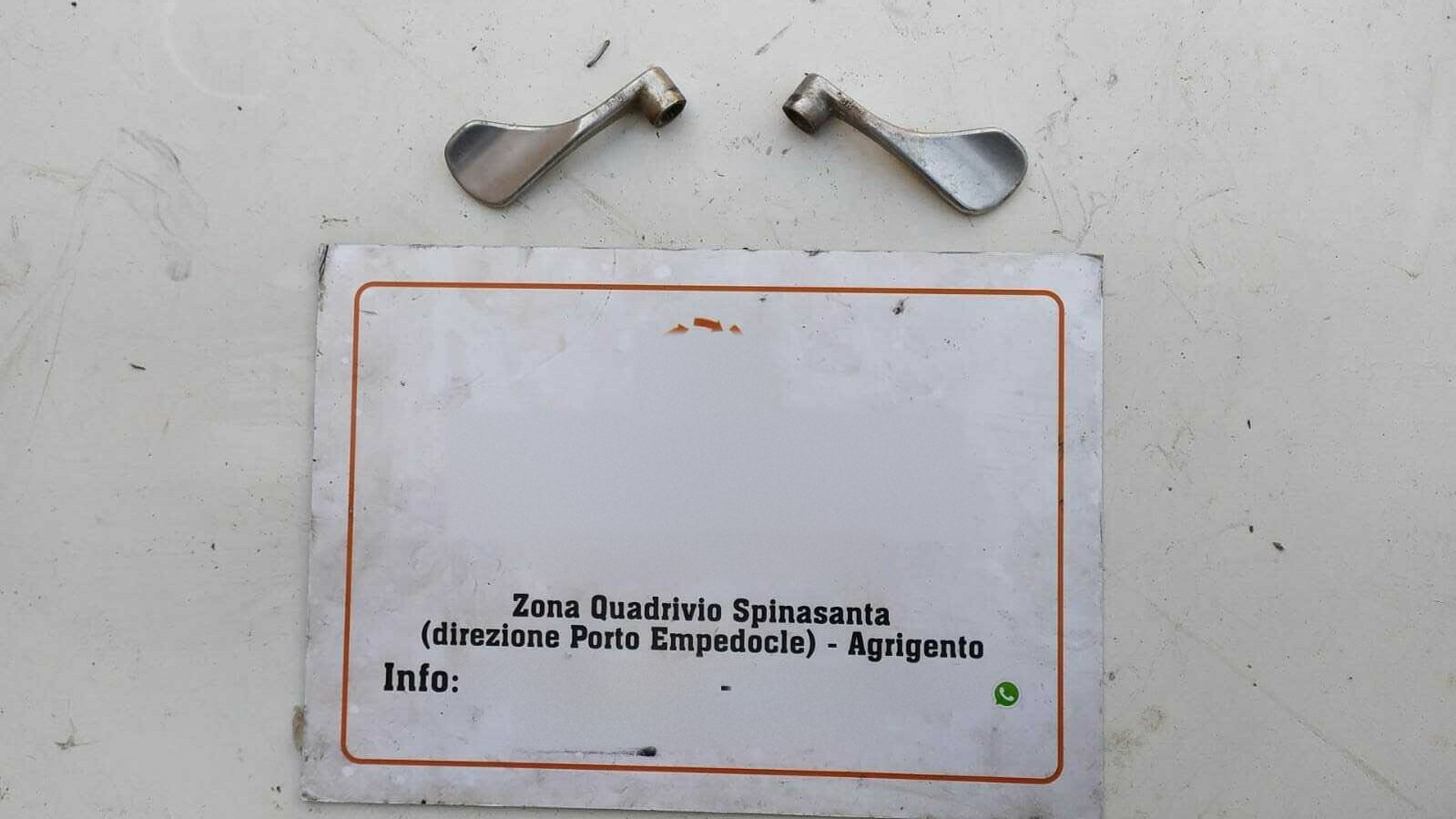 coppia maniglia interna porta - Immagine 1 di 2