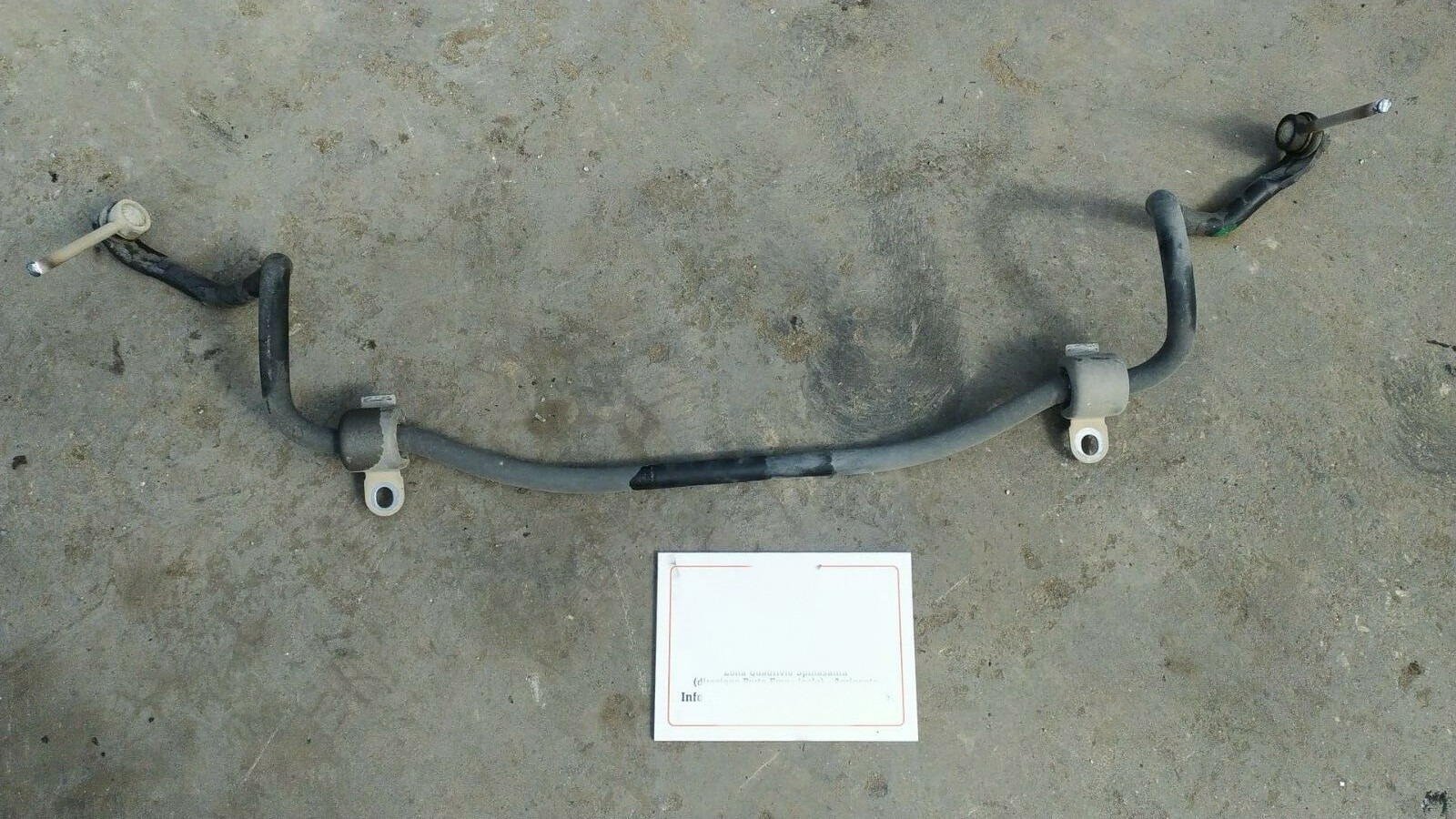 Barra Torsione Stabilizzatrice Accoppiamento Peugeot 207 (06/09>) Usato