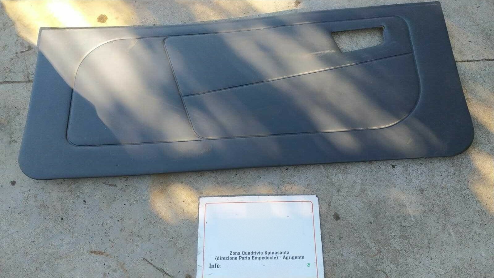 pannello rivestimento interno portellone baule posteriore - Immagine 1 di 3