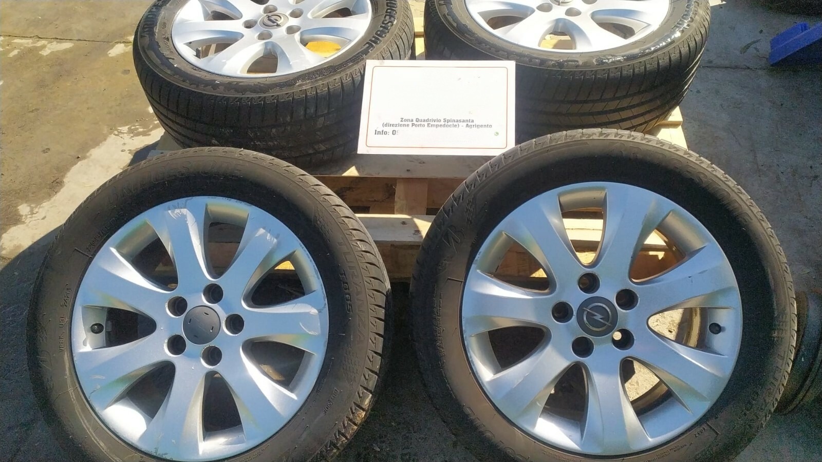 cerchi in lega r16 no pneumatici - Immagine 1 di 4