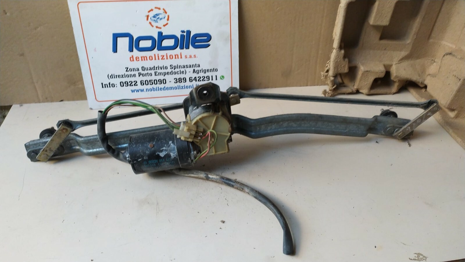 Meccanismo Tergiparabrezza Con Motorino (Volkswagen) Usato