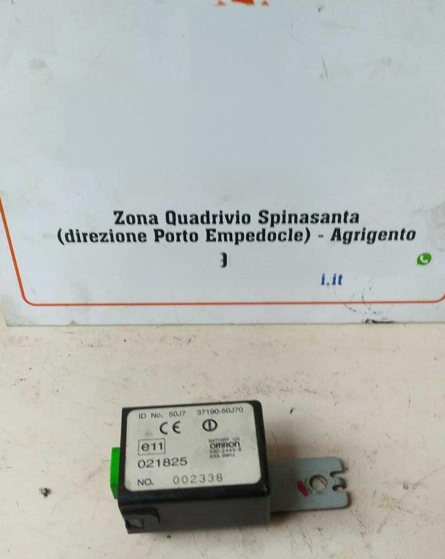 Antenna Trasmettitore Centralina Immobilizzatore Suzuki GRAND VITARA (04/98>11/07<) 3719050J70 3719050J70 Usato