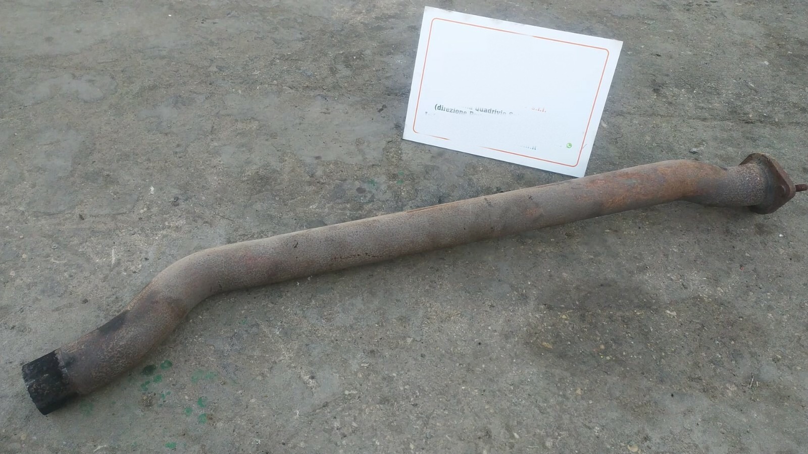 Tubo scarico ant. - Immagine 1 di 3
