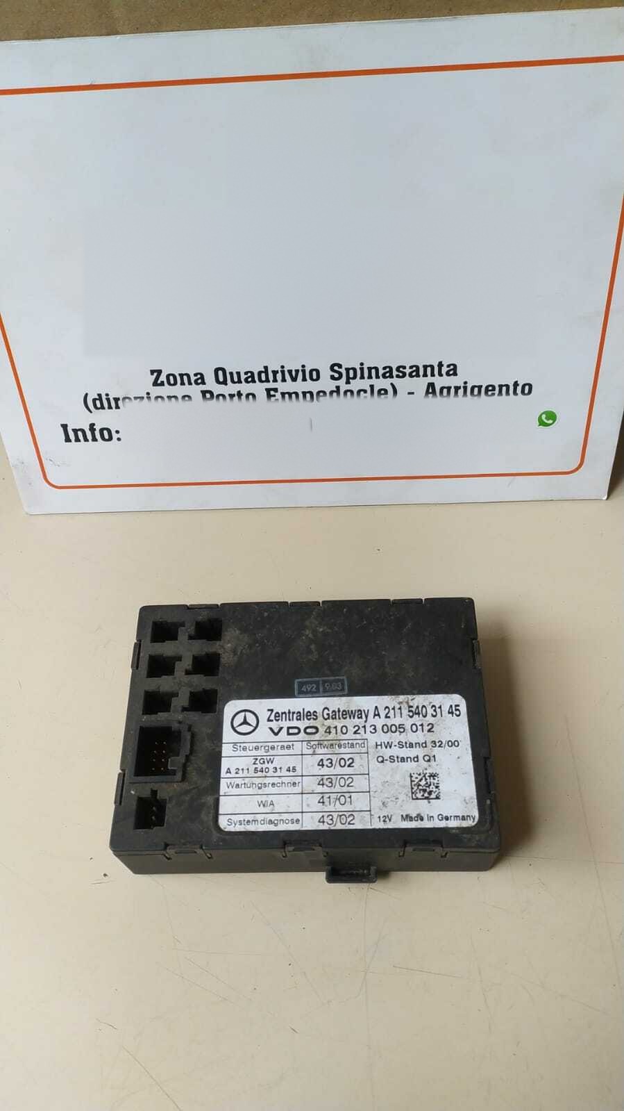centralina chiusura c.zta - Immagine 1 di 2