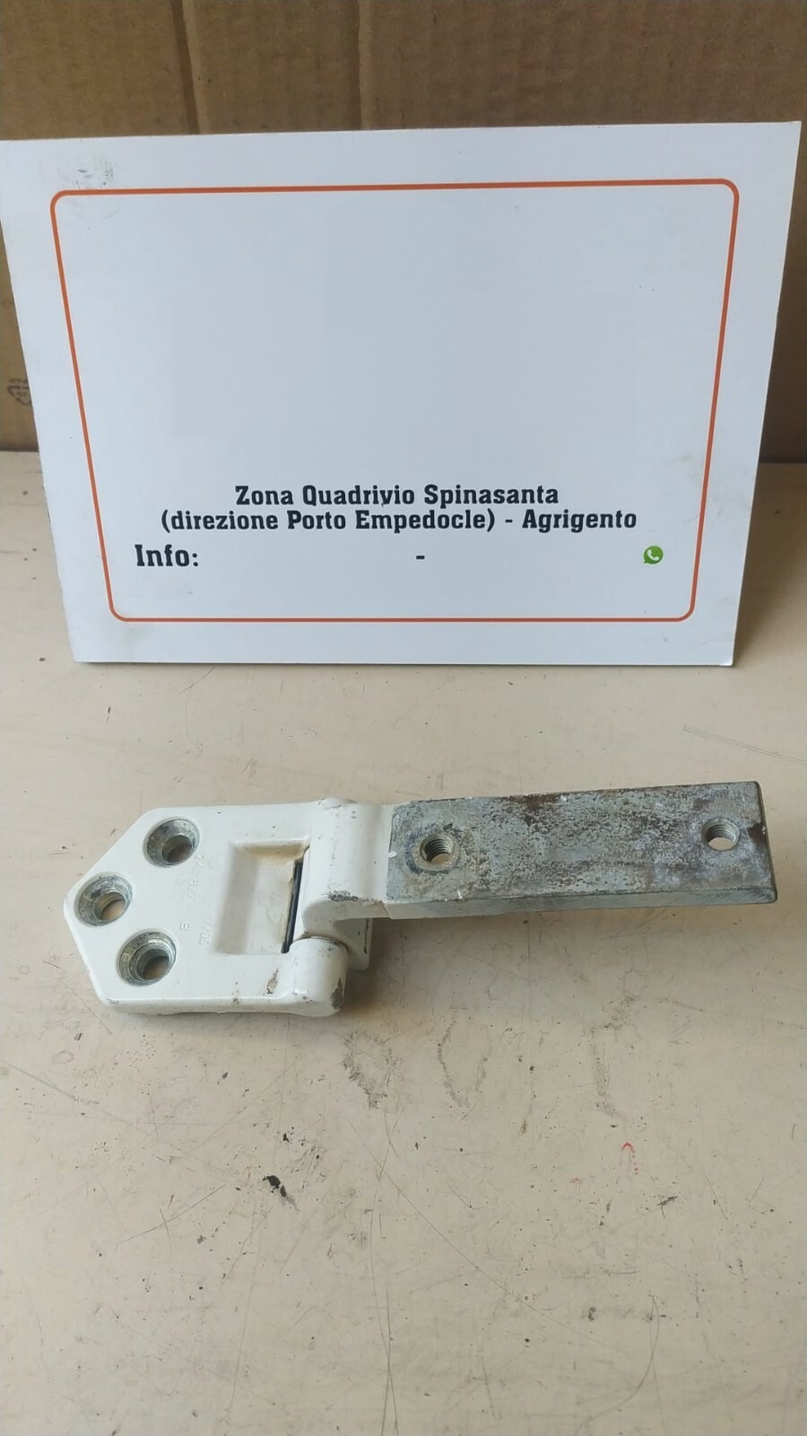 cerniera portello post. - Immagine 1 di 3