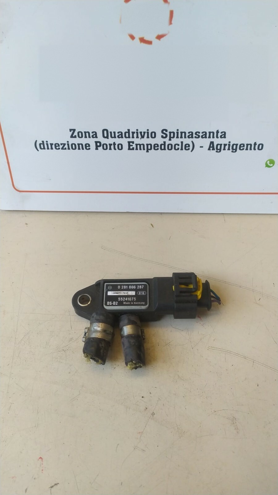 sensore pressione scarico - Immagine 1 di 2