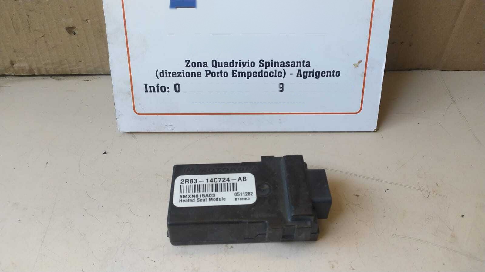 Rele' Riscaldamento Sedile Posteriore Sinistro (Land Rover) 6MXN815A03 Usato