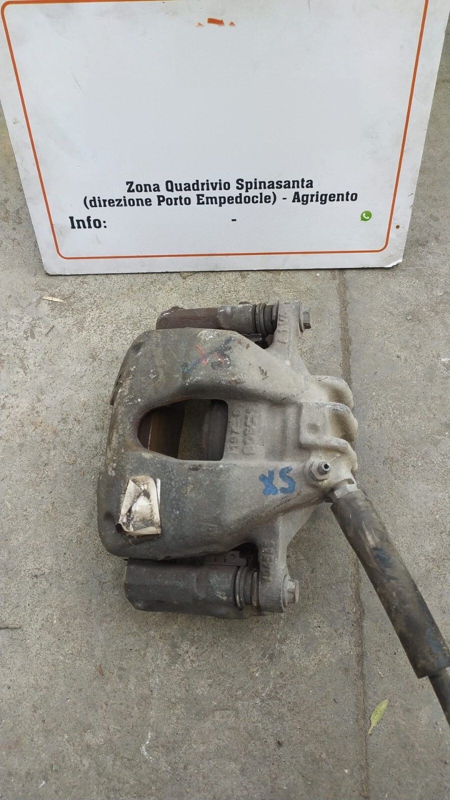 Pinza freno ant. Sinistro - Immagine 1 di 2
