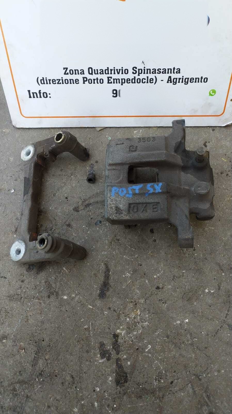 pinza freno con supporto posteriore sinistro - Immagine 1 di 2