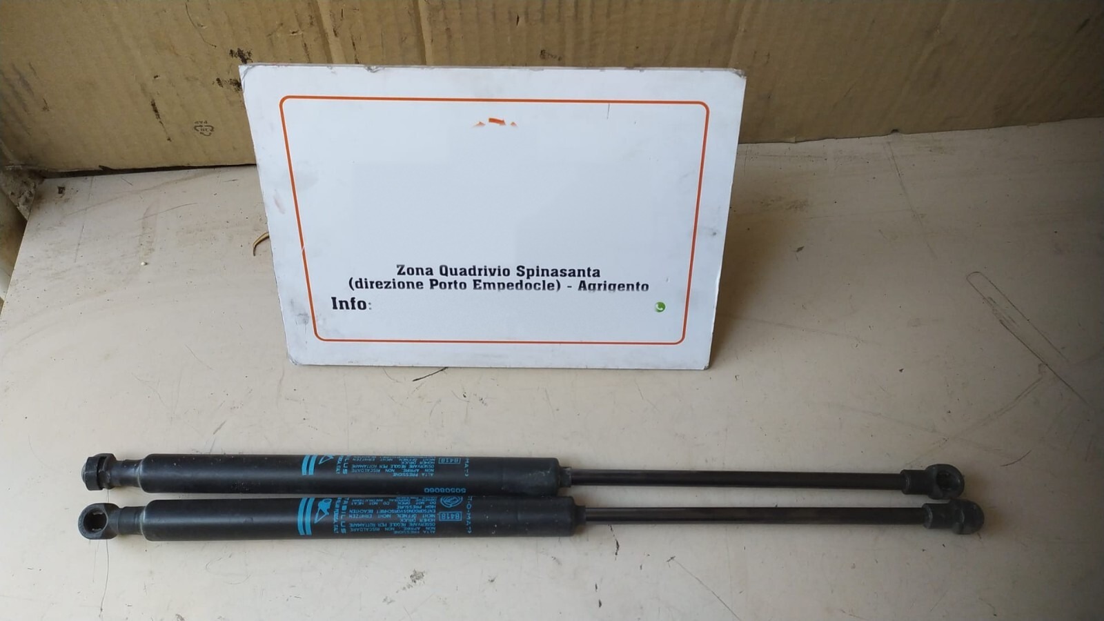 Asta Ammortizzante Portello Post. Alfa Romeo GT (X2) (12/03>03/11<) Usato