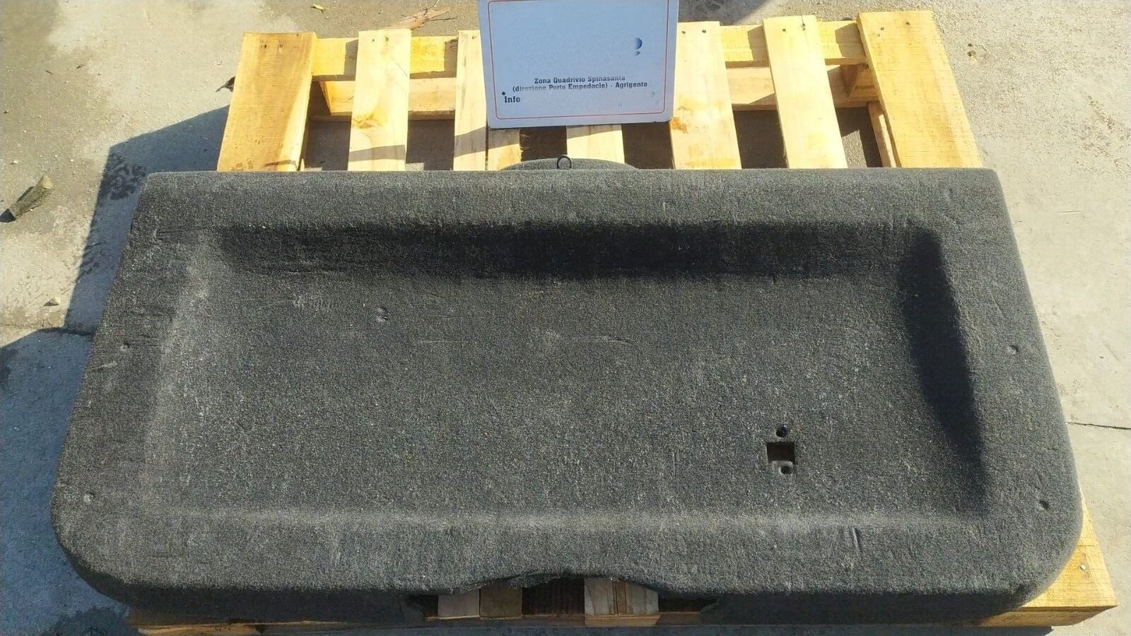 pannello rivestimento interno tendina portellone posteriore - Immagine 1 di 4
