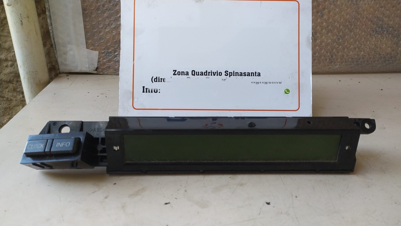 Monitor Di Bordo Mazda Mazda 5 1a Serie (07/05>10/10<) CC33B CC33B Usato