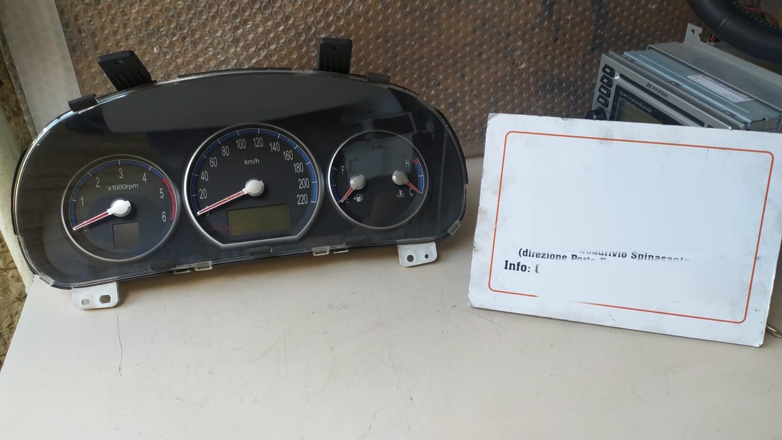 Quadro strumenti compl. - Immagine 1 di 5
