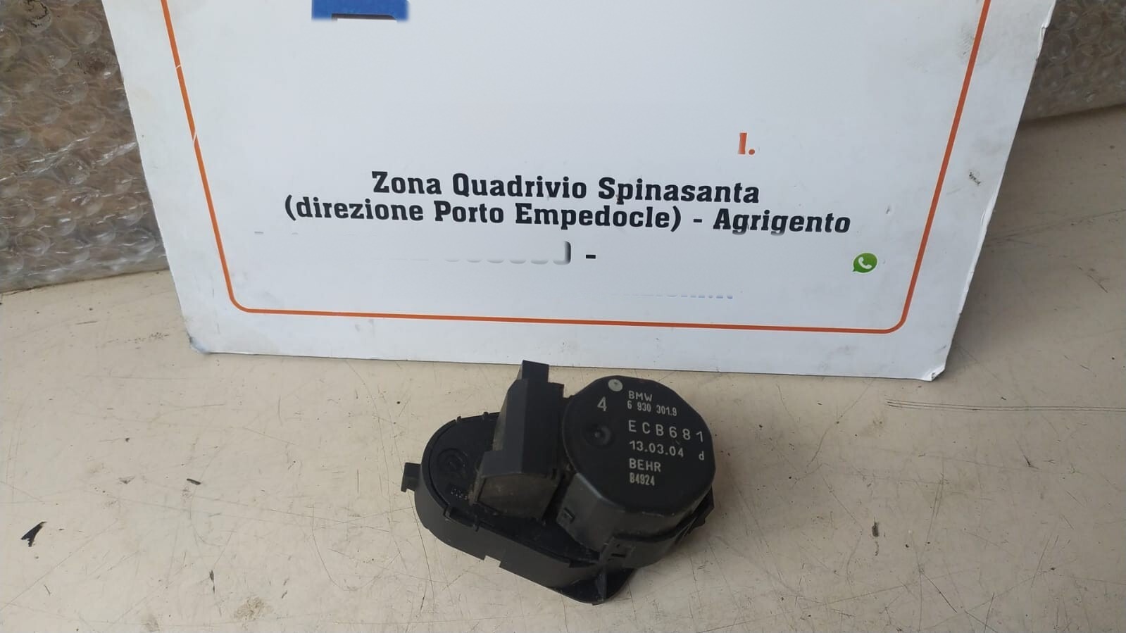 Motorino riscaldatore a/c - Immagine 1 di 3