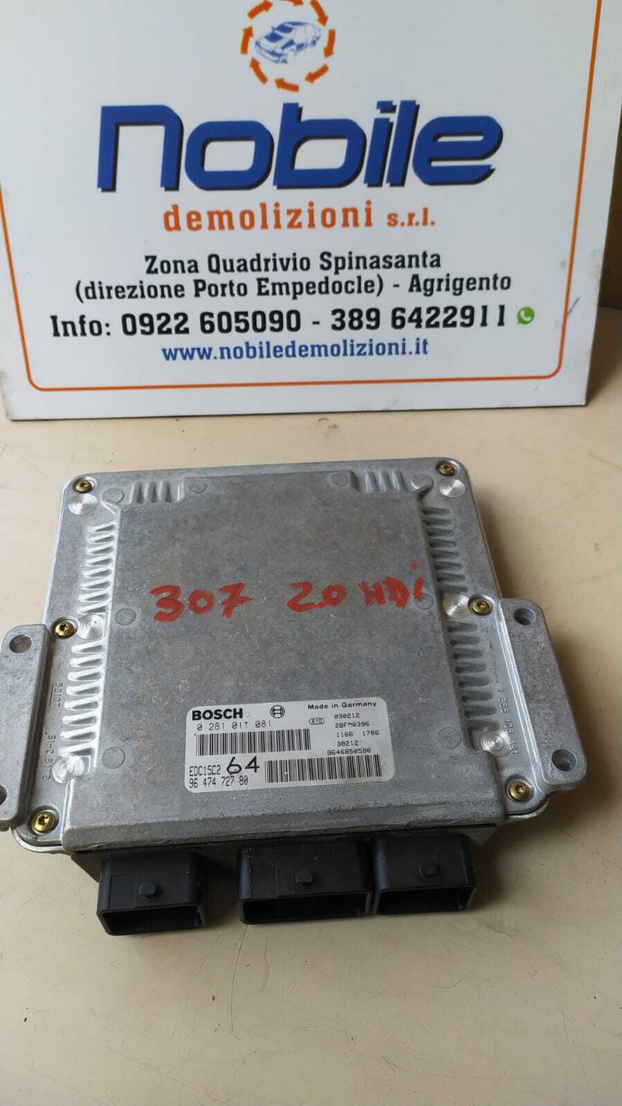 Centralina Iniezione (Bosch) 0281011081 Usato