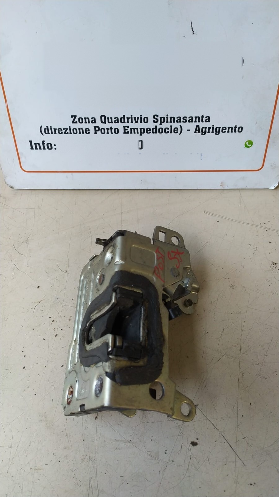 Serratura porta post. Sinistro - Immagine 1 di 2