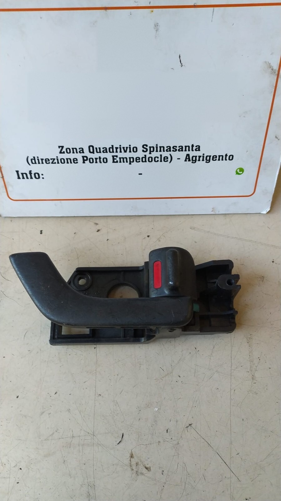 maniglia interna anteriore destro - Immagine 1 di 3