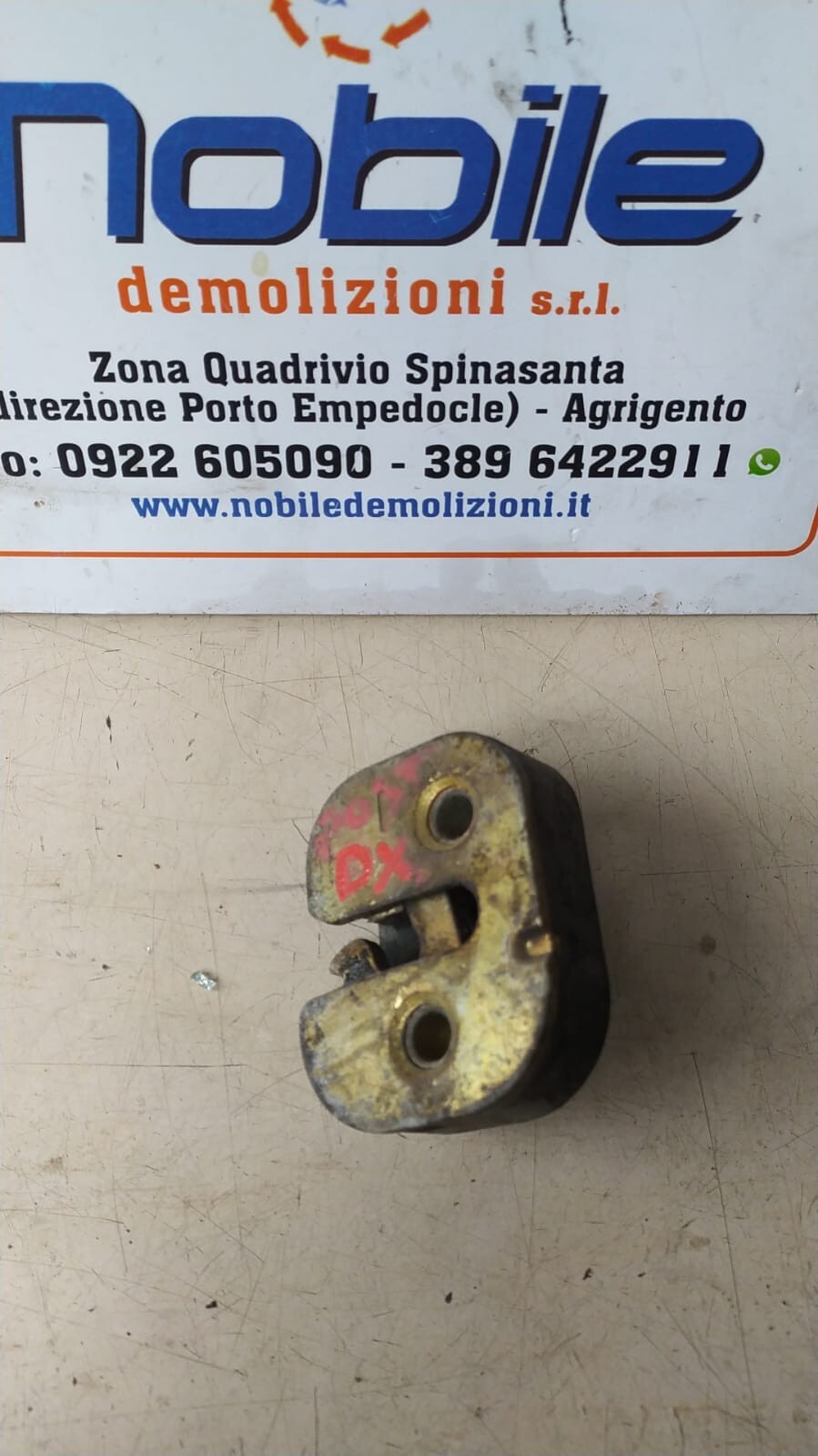 Serratura Porta Ant. Destro (Fiat) Usato