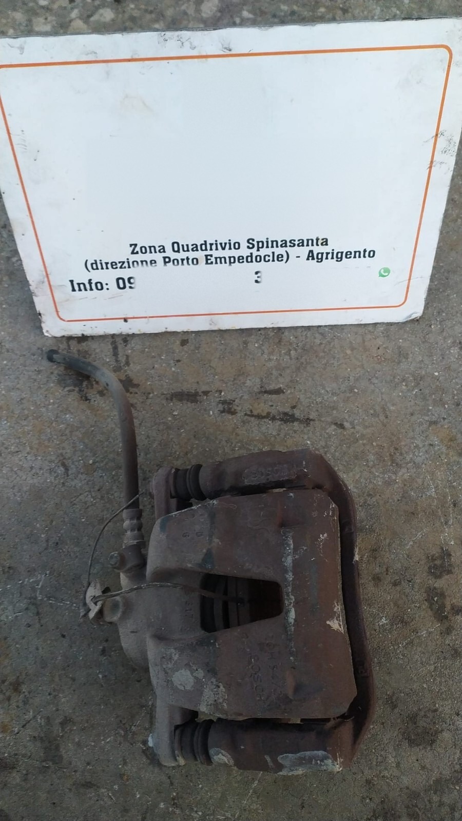 pinza freno ant. destro - Immagine 1 di 3