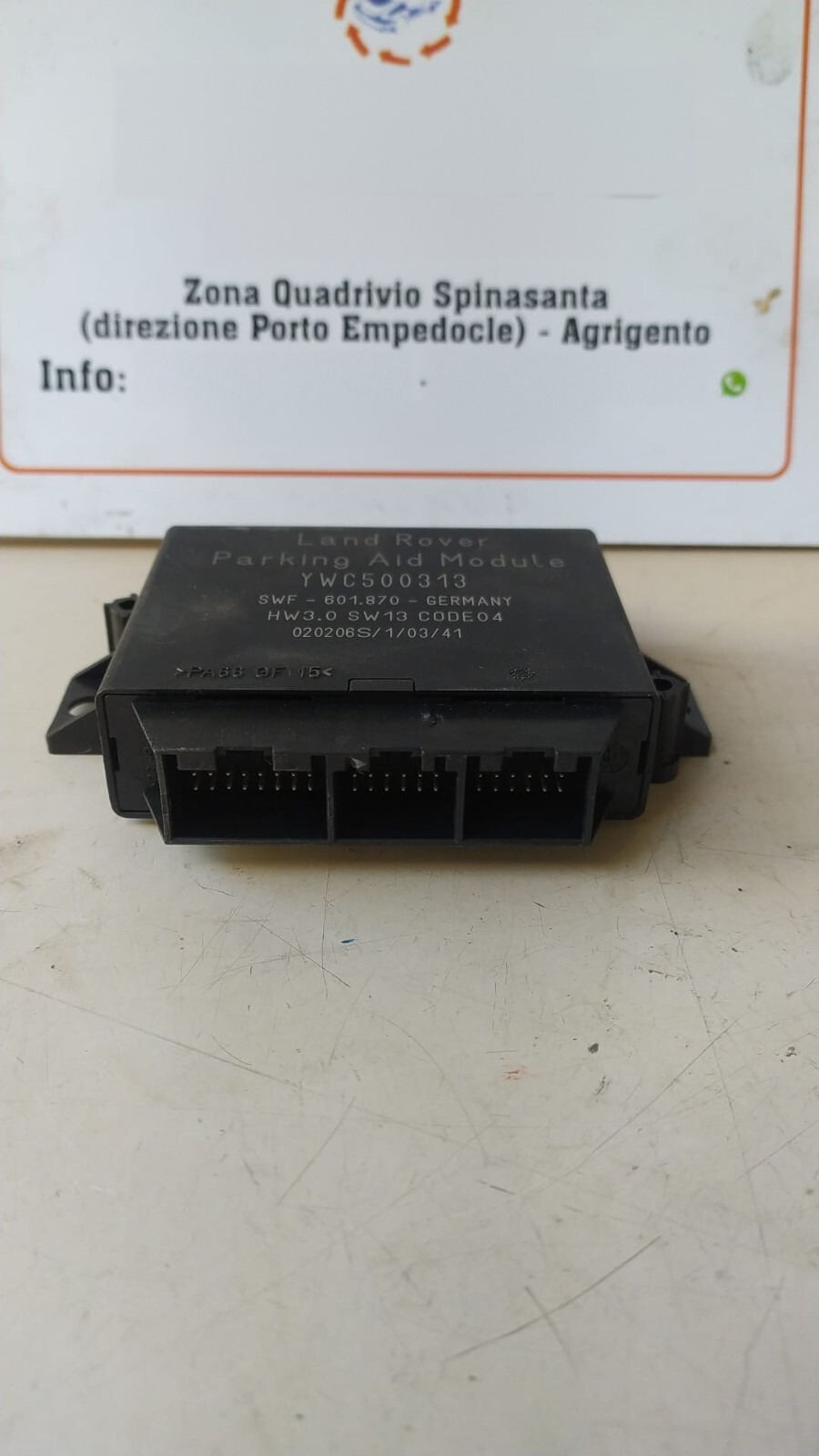 Centralina sensori parcheggio - Immagine 1 di 2