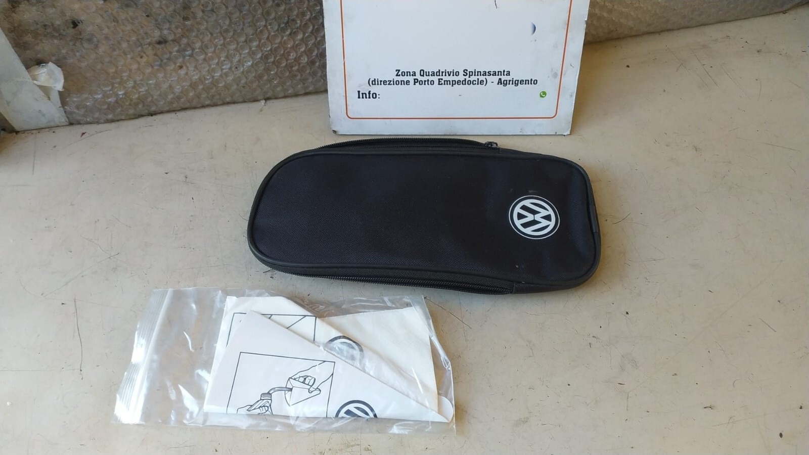 kit borsetta baule imbuto rabbocco olio - Immagine 1 di 4