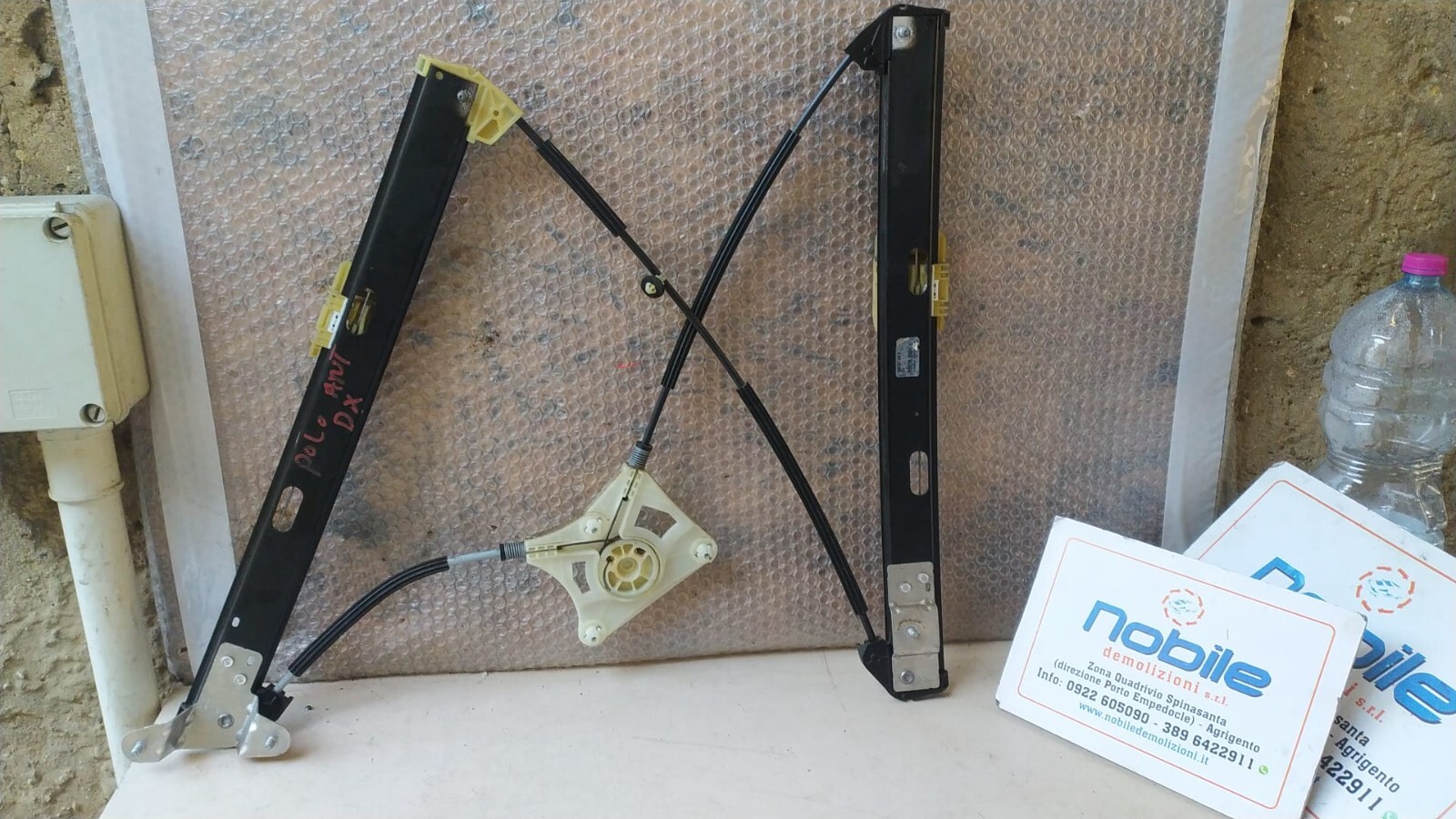 Meccanismo Alzacristallo Anteriore Destro (Volkswagen) 2G4837462B Usato