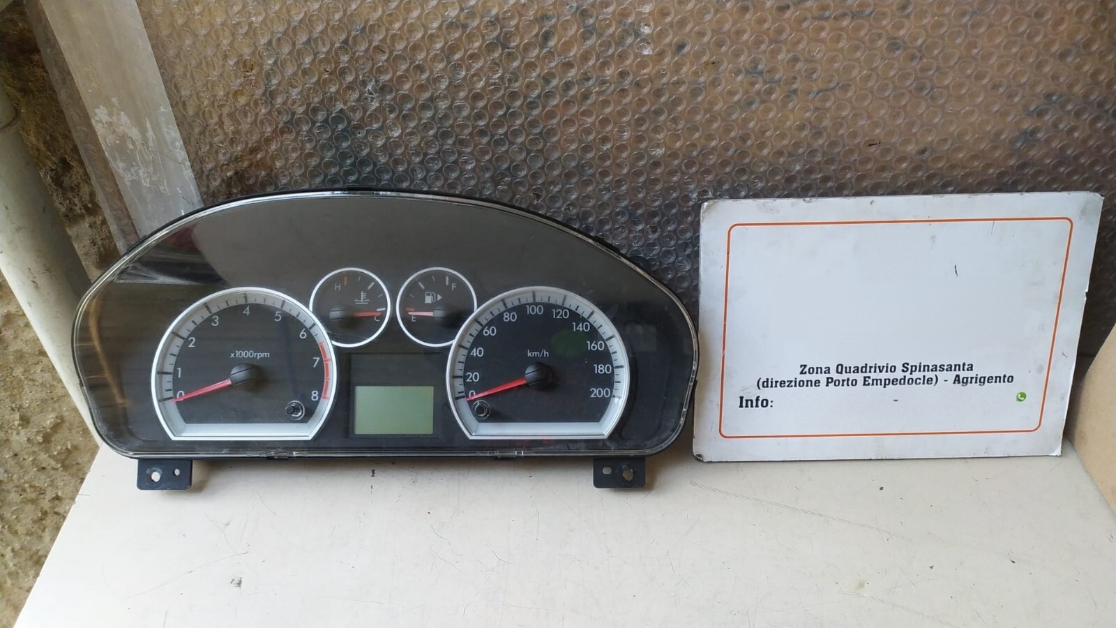 Quadro strumenti compl. - Immagine 1 di 6