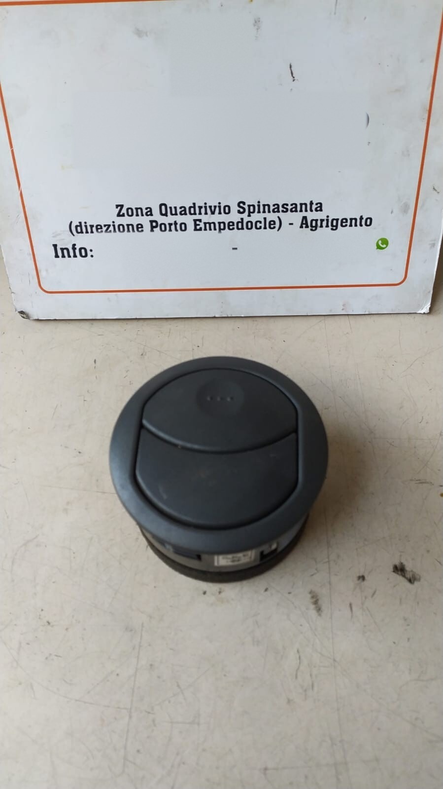 bocchetta aria anteriore - Immagine 1 di 3