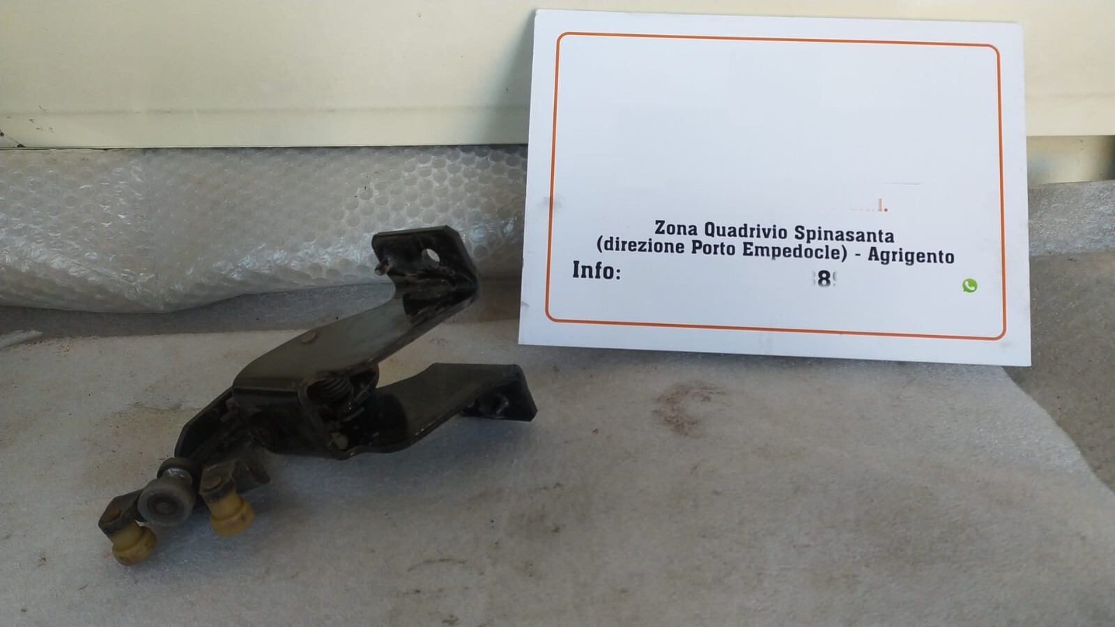 Guida Centr. Porta Scorrevole Destro Peugeot EXPERT FURGONE 3a Serie (12/06>02/12<) Usato