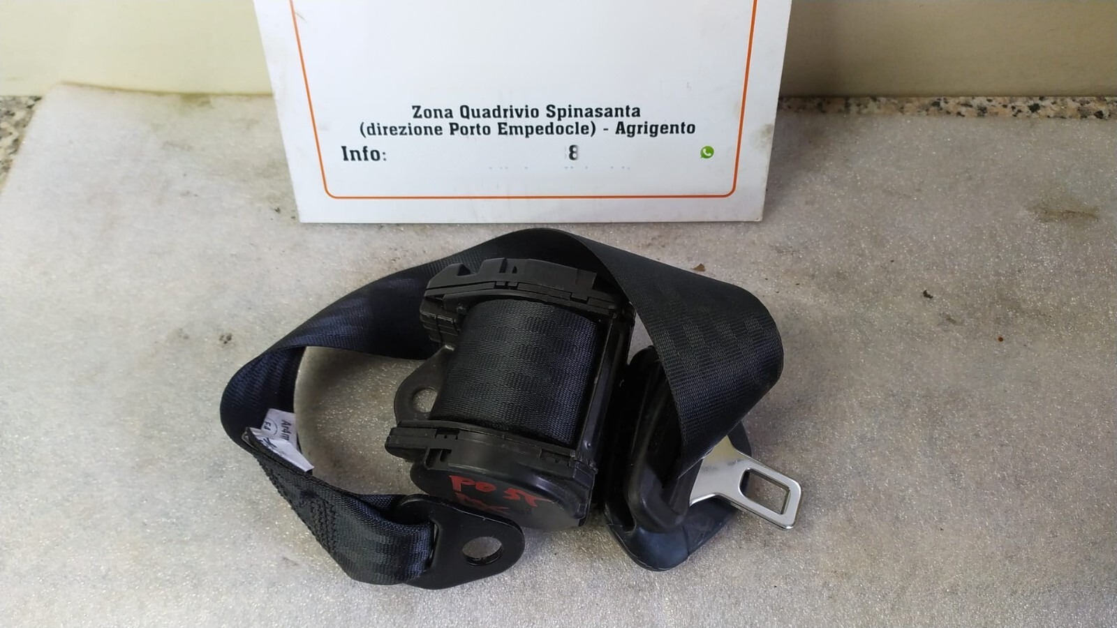 Cintura di sicurezza post. Destro - Immagine 1 di 4