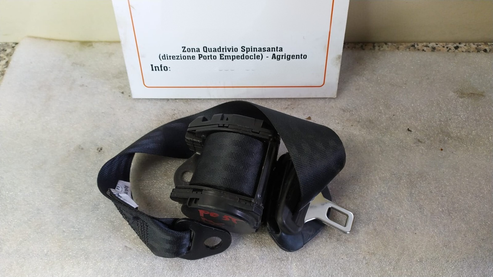 Cintura di sicurezza post. Destro - Immagine 1 di 4