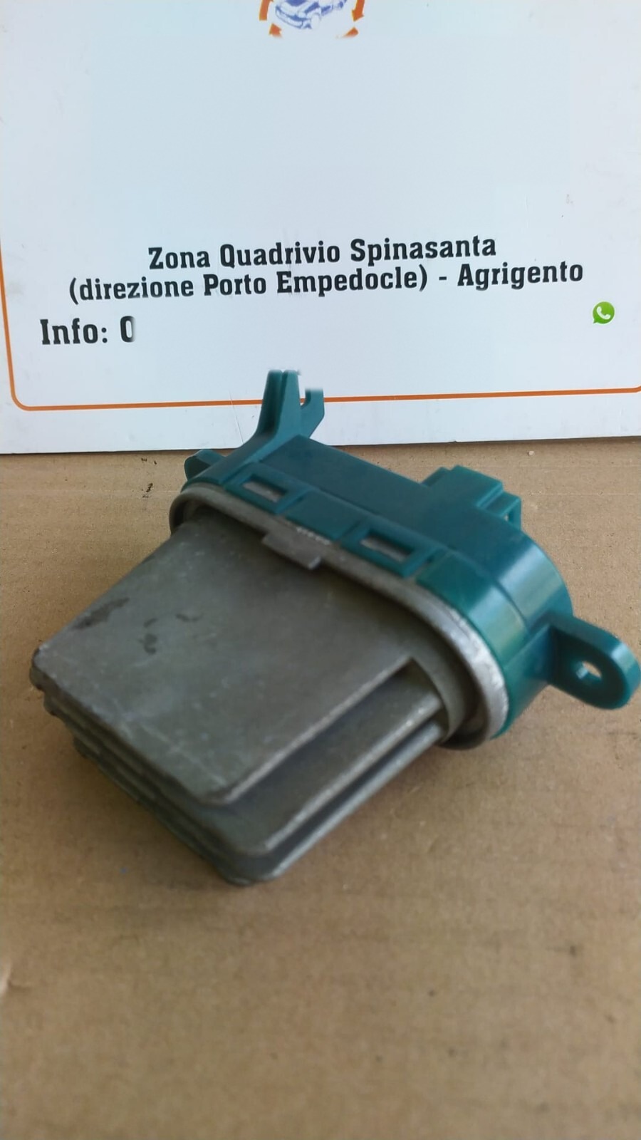 Resistenza Motorino Ventilazione Abitacolo Porsche CAYENNE (08/02>03/07<) 7L0907521B 7L0907521B Usato
