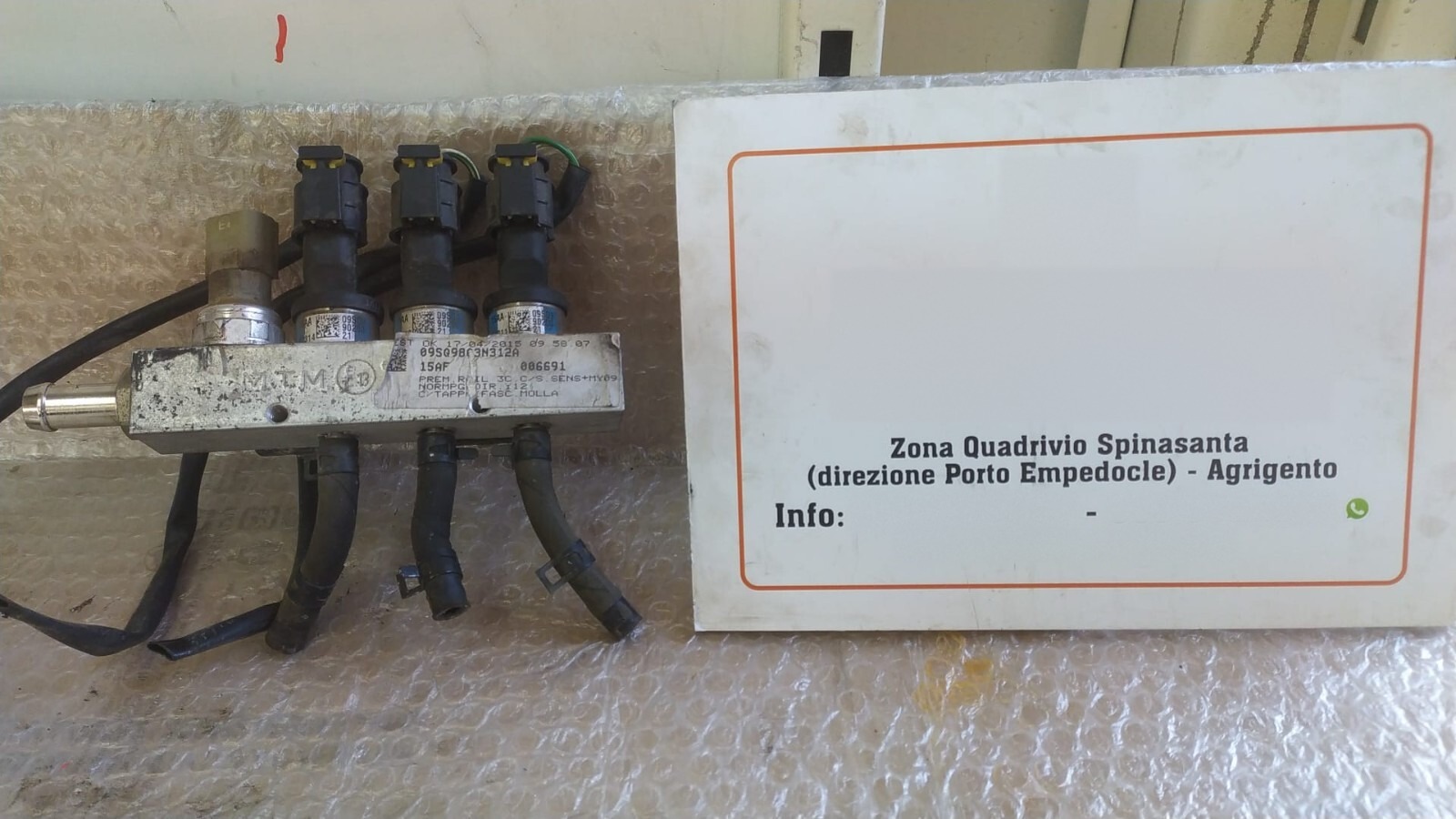 flauto distributore iniettore - Immagine 1 di 5