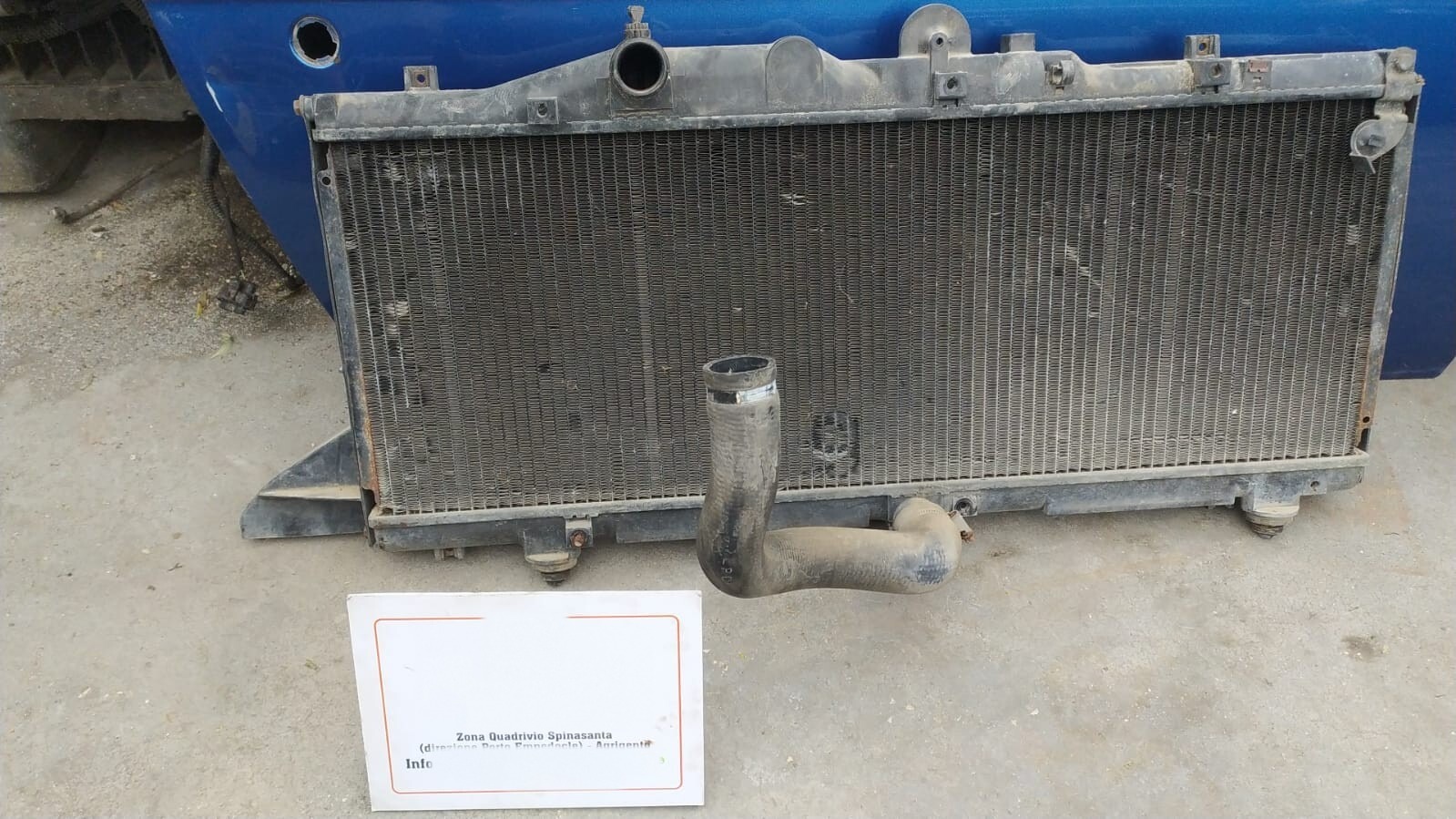 Radiatore Aria Acqua Motore Fiat BARCHETTA (04/95>07/03<) Usato