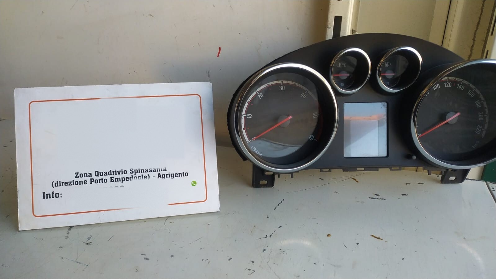 Quadro strumenti compl. - Immagine 1 di 8