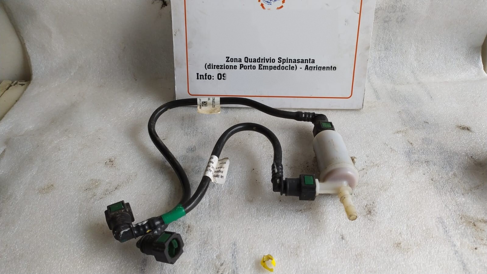 filtro pompa carburante benzina carburante tubi raccordo - Immagine 1 di 4
