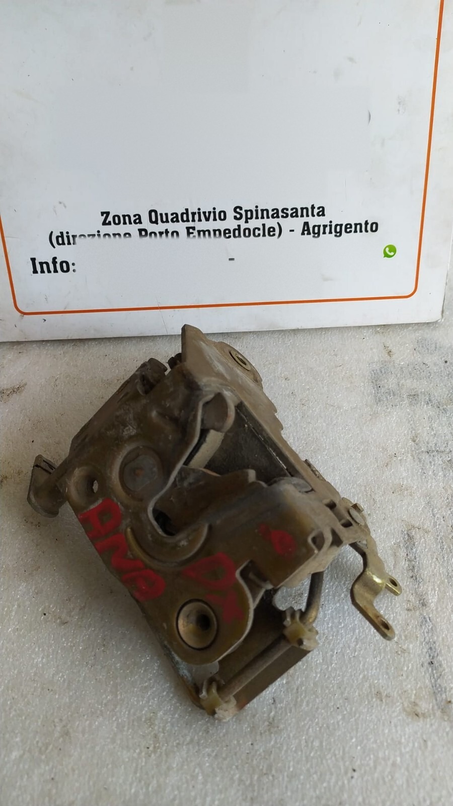 Serratura porta ant. Destro - Immagine 1 di 6
