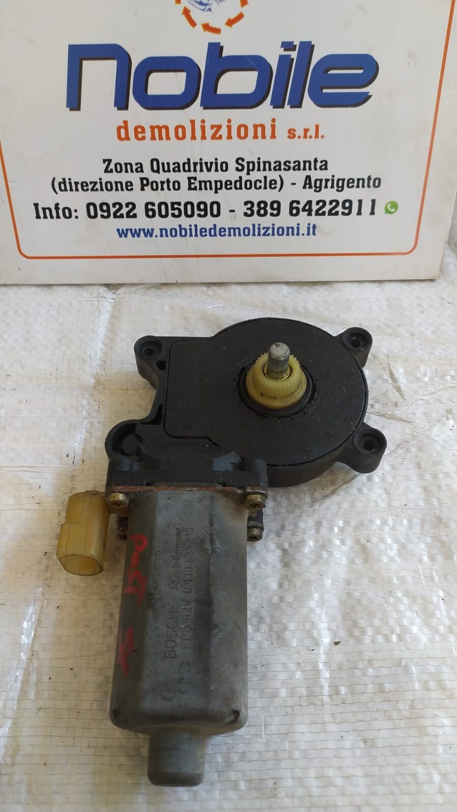 Motorino Alzacristallo Porta Post. Sinistro (Bmw) 678283620630 Usato